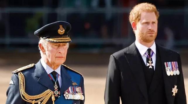 King Charles breaks cover after reports Prince Harry wants to change name