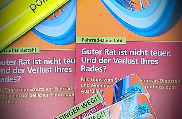 POL-HG: Anmeldung zur Fahrrad-Codierung | Presseportal