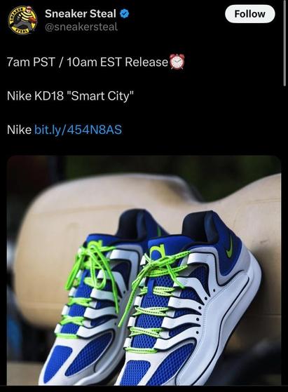 KD18 new colorway 👀