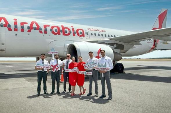 Air Arabia Abu Dhabi marks inaugural flight to Yerevan