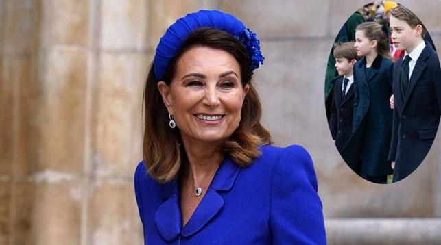 Carole Middleton handed new name after helping grandkids during Kate's cancer
