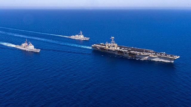 Le porte-avions USS Harry S. Truman de retour aux États-Unis