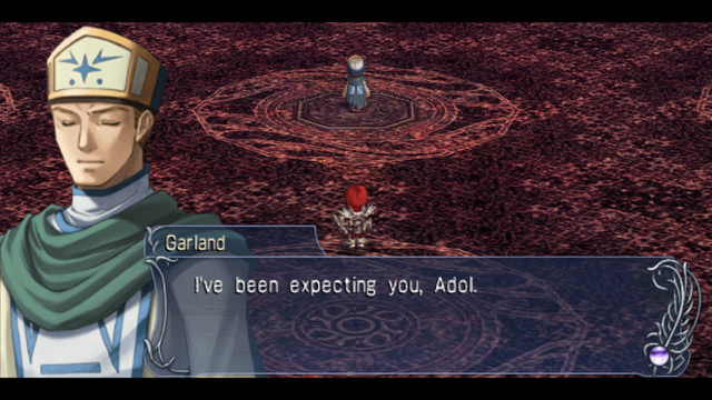 Screenshot of the game, evil priest is expecting me