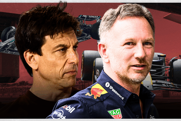 toto wolff, christian horner, mercedes, red bull, graphic