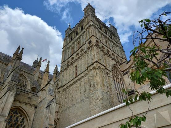 Tower of Exeter Cathedral.