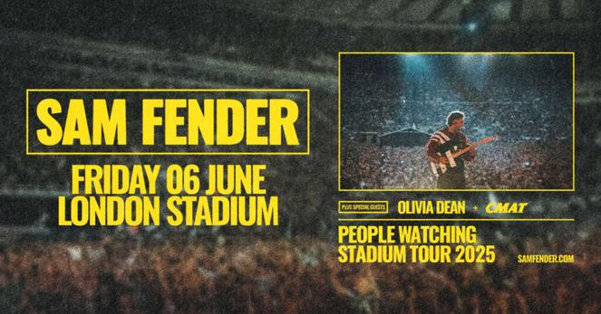London Stadium News : Sam Fender: Important Event Information