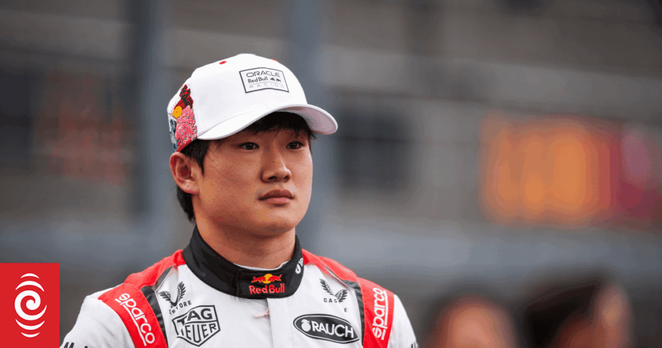 Yuki Tsunoda of Red Bull Racing, 2025.