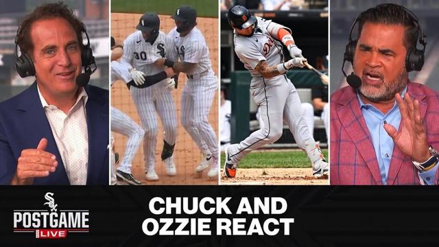Chuck and Ozzie REACT to White Sox WALK-OFF winner against baseball's best team