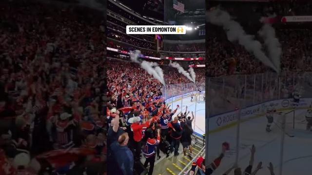 Fans In Edmonton Erupt For Leon Draisaitl's OT Winner 🎉