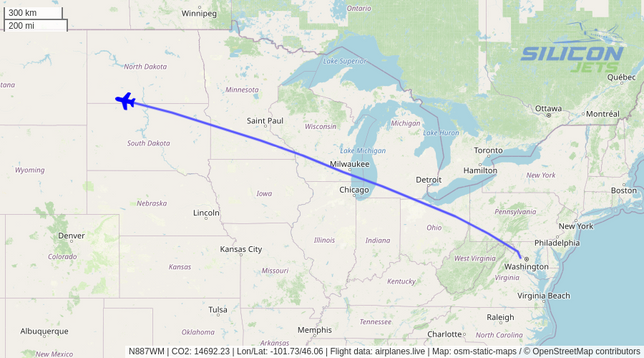 N887WM since Fri Jun 06 2025 22:30:16 GMT+0000 (Coordinated Universal Time)