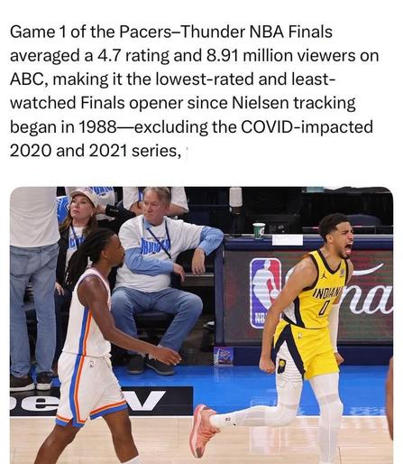 This is would never happen with the Knicks in the Finals