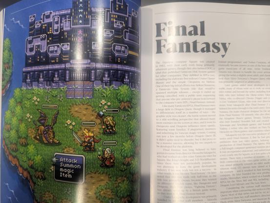 Final fantasy layout