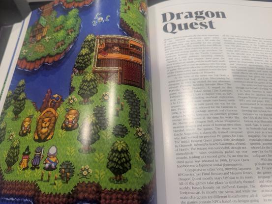 Dragon quest layout