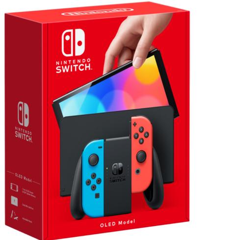 Switch OLED Box Art