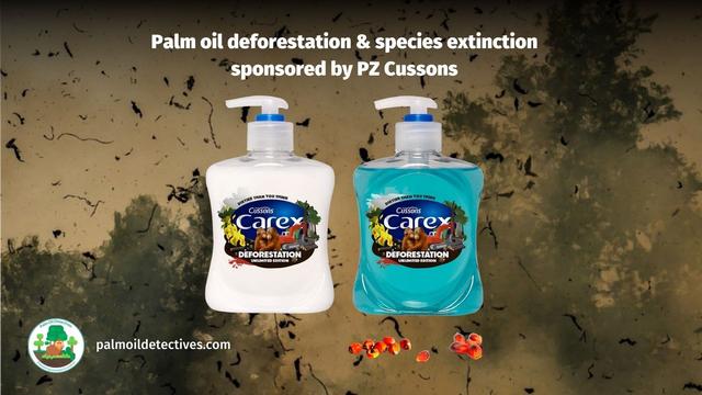 PZ #Cussons make #Carex, Imperial Leather, Morning Fresh #soap 🫧🧼 They use "sustainable" #palmoil yet still cause #palmoil #deforestation. Call out the #greenwashing with your wallet! #Boycottpalmoil #Boycott4Wildlife 🚱⛔️🌴🪔🔥 @palmoildetect https://palmoildetectives.com/2021/03/10/pz-cussons/?utm_source=mastodon&utm_medium=Palm+Oil+Detectives&utm_campaign=publer