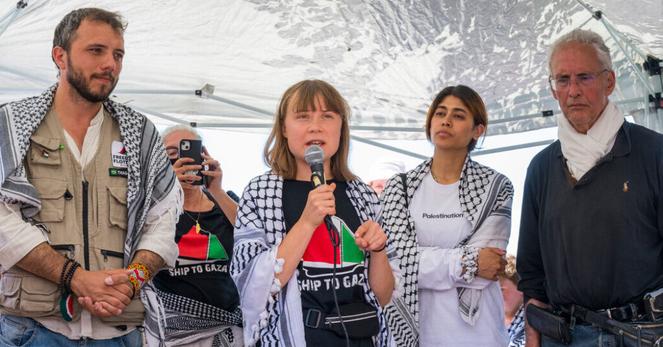 Israel Intercepts Gaza-Bound Aid Ship With Greta Thunberg Aboard