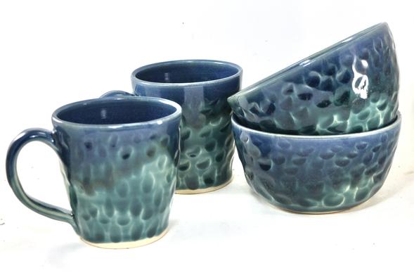 handmade bowls and cups