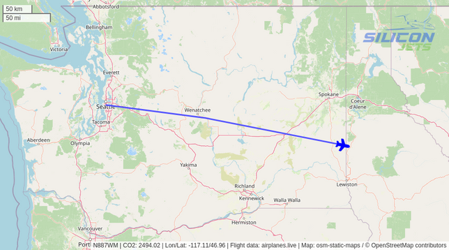 N887WM since Mon Jun 09 2025 15:12:41 GMT+0000 (Coordinated Universal Time)