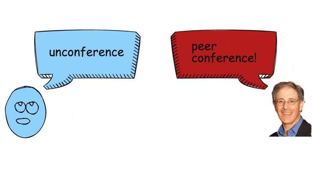 Words we use for meetings: an animated graphic showing competing words used in the meeting industry. Online versus virtual. Networking versus connection. Unconference versus peer conference.