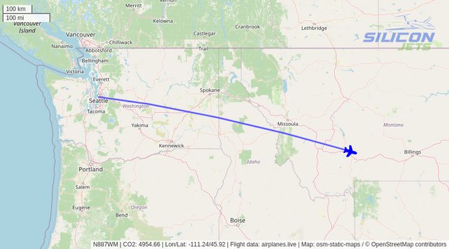 N887WM since Mon Jun 09 2025 15:12:41 GMT+0000 (Coordinated Universal Time)