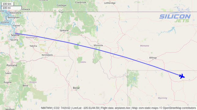 N887WM since Mon Jun 09 2025 15:12:41 GMT+0000 (Coordinated Universal Time)