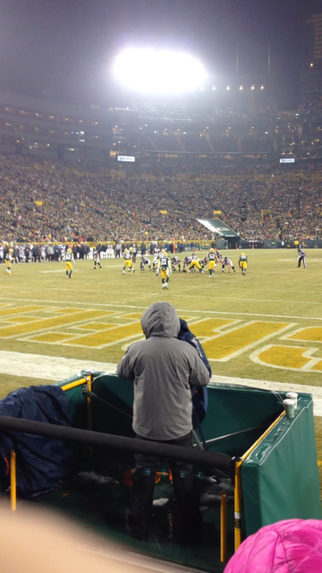 Matt Ryan TD to Julio Jones on MNF at Lambeau Field - 12/8/14