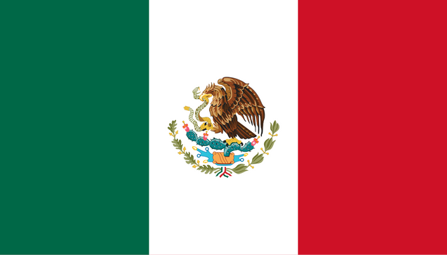 Mexican flag.