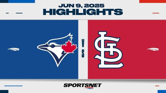 MLB Highlights | Blue Jays vs. Cardinals - June 9, 2025
