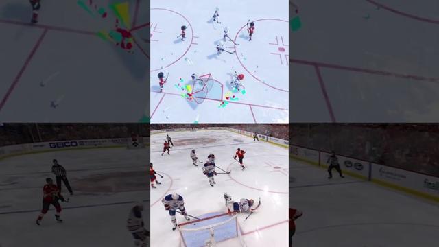 Oh what a PASS! 🤩 #hockeyverse