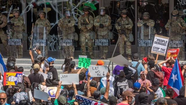 People like Doechii and Tom Morello are protesting Trump's immigration raids in Los Angeles, both in the streets and online.