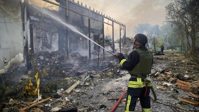 Russian attacks kill 3 as drones hit Kharkiv and other parts of Ukraine