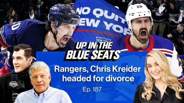 Rangers to move on from Chris Kreider | Up in the Blue Seats - Ep. 187