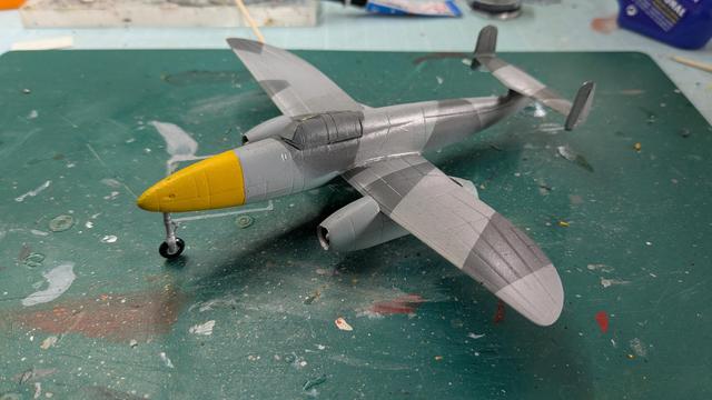 Huma Heinkel He 280 T 1/72 scale model.