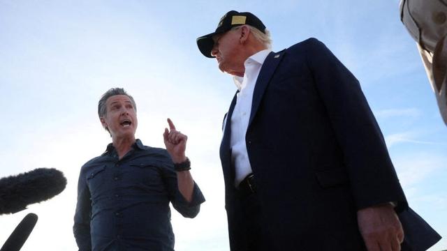 Newsom slams Trump's mental ability in immigration feud
