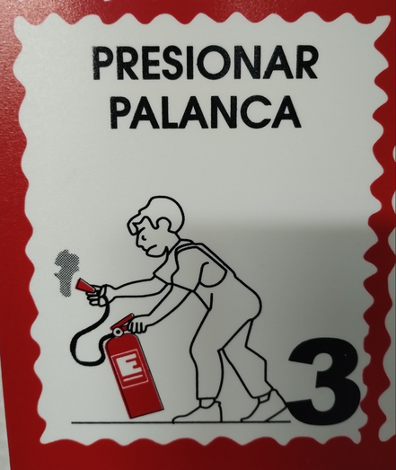 close up of person pressing handle