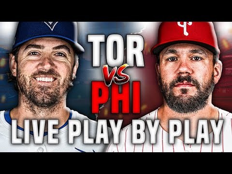 TORONTO BLUE JAYS vs. PHILADELPHIA PHILLIES - LIVE Play By Play (June 13 2025)