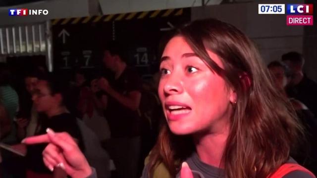VIDÉO - "On nous a dit qu'on rentrait à Paris" : la galère des passagers bloqués à cause des orages