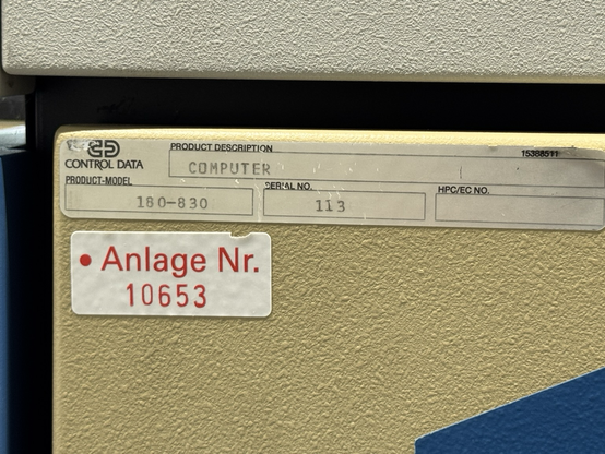 Control Date part of a large installation.