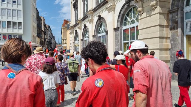 Vidéo du cortège
