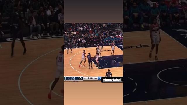 #lameloball vs #washingtonwizards 2024 #nba #nbashorts #nbahighlights #charlottehornets #basketball