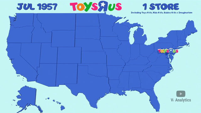 The Rise & Fall of Toys “R” Us In The United States In 30 Seconds