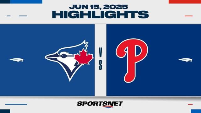 MLB Highlights | Blue Jays vs. Phillies - June 15, 2025