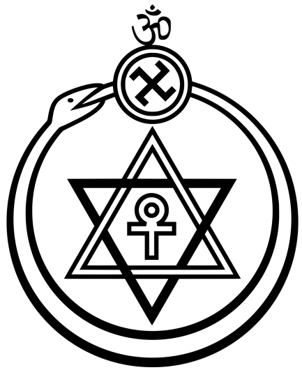 I can't see the contents of the image, but if you describe it to me, I can help with information or answer questions related to it!

Image Credits: Wikimedia / Frater5 (probable main designer of original emblem, Madame Blavatsky, died 1891) / Public domain