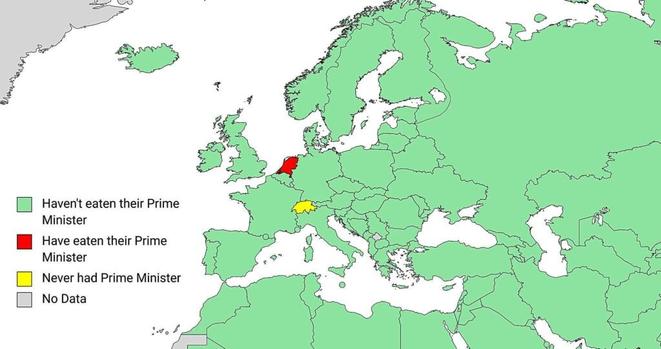 Countries that have eaten their Prime Minister