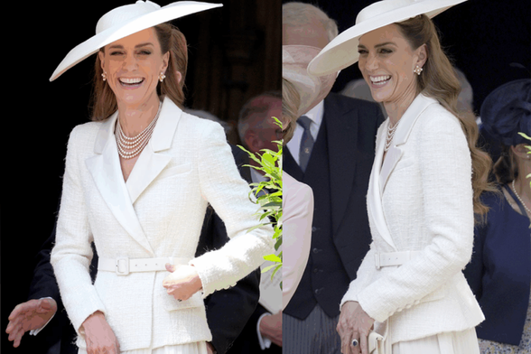 Kate Middleton just wore a bag from one of her favourite affordable luxury brands