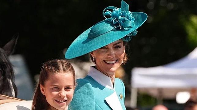 Princess Charlotte borrows Kate’s chicest accessory