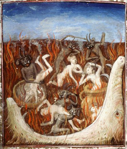 #hell. Augustine, De civitate Dei (French translation), Paris 15th century. Amiens, Bibliothèque municipale, ms. 216, t. II, fol. 339v.
#medieval #MedievalArt