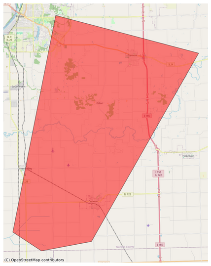 Tornado Warning - Edgar, #IL - NWS Lincoln IL
