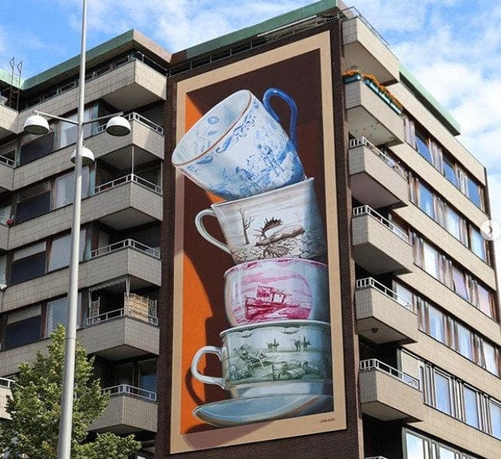 Leon Keer's crazy 3D Street Art #art #artwork #art #streetart #streetphotography 