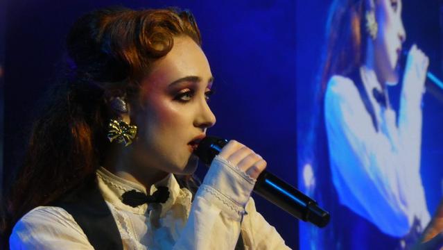 Chappell Roan performs at Elton John's AIDS Foundation benefit